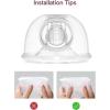 imageMomcozy S9 Pro Upgraded Wearable Breast Pump HandsFree Design with Extended Battery Life amp LED Display Double Electric Portable Pump with 2 Modes amp 9 Levels 24mm 2Pack Gray ColorDL Full Set 24mm 1Pack