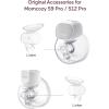 imageMomcozy S9 Pro Upgraded Wearable Breast Pump HandsFree Design with Extended Battery Life amp LED Display Double Electric Portable Pump with 2 Modes amp 9 Levels 24mm 2Pack Gray ColorLinker Regular 1Pack