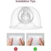 imageMomcozy S9 Pro Upgraded Wearable Breast Pump HandsFree Design with Extended Battery Life amp LED Display Double Electric Portable Pump with 2 Modes amp 9 Levels 24mm 2Pack Gray Color24mm Single Seal Full Cup Set1