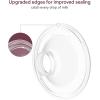 imageMomcozy S9 Pro Upgraded Wearable Breast Pump HandsFree Design with Extended Battery Life amp LED Display Double Electric Portable Pump with 2 Modes amp 9 Levels 24mm 2Pack Gray ColorSL 27mm 1Pack