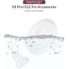 imageMomcozy S9 Pro Upgraded Wearable Breast Pump HandsFree Design with Extended Battery Life amp LED Display Double Electric Portable Pump with 2 Modes amp 9 Levels 24mm 2Pack Gray ColorValve  Diaphragm 1Pack