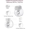 imageMomcozy S9 Pro Upgraded Wearable Breast Pump HandsFree Design with Extended Battery Life amp LED Display Double Electric Portable Pump with 2 Modes amp 9 Levels 24mm 2Pack Gray ColorDL Full Set 24mm 1Pack