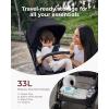 imageMomcozy TuckGo Lightweight Travel Stroller One Click Fold for Toddlers 6M3Y 33L Bottom Storage Compact Easier Air Travel Travel Bag Included 3Position Recline UPF 50 Canopy 5Point HarnessNormal