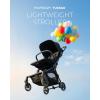 imageMomcozy TuckGo Lightweight Travel Stroller One Click Fold for Toddlers 6M3Y 33L Bottom Storage Compact Easier Air Travel Travel Bag Included 3Position Recline UPF 50 Canopy 5Point HarnessNormal