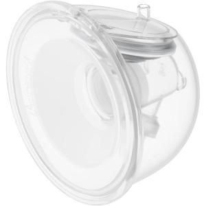 imageMomcozy S9 Pro Upgraded Wearable Breast Pump HandsFree Design with Extended Battery Life amp LED Display Double Electric Portable Pump with 2 Modes amp 9 Levels 24mm 2Pack Gray Color24mm Single Seal Full Cup Set1