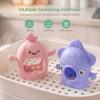 imageMomcozy 2 Pack Baby Teething Toys Food Grade Silicone Baby Teethers for 012 Months Baby Teether Mitten Wrist Teether Set Easy Grip Teething Relief with Multiple Chew Points RedampGrass GreenBlue and Pink