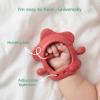 imageMomcozy 2 Pack Baby Teething Toys Food Grade Silicone Baby Teethers for 012 Months Baby Teether Mitten Wrist Teether Set Easy Grip Teething Relief with Multiple Chew Points RedampGrass GreenRed