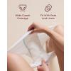 imageMomcozy 7 Pcs 100 Cotton Postpartum Underwear for Women Breathable MidHigh Waist Disposable Underwear with Wide GussetWhite