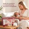 imageMomcozy 73pc Postpartum Essentials Kit Initiate breastfeeding for New Moms Hospital Bag Must Haves with Nursing Pads Hot amp Cold Breast Pads Nipple Cream Colostrum Collectors and Milk Storage Bags