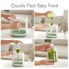 imageMomcozy Baby Food Maker amp Squeeze station  OneStep Auto Steam amp Blend Food Processor and Pouch Filler for Homemade Baby Puree