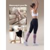 imageMomcozy Compression Socks for Women 2030mmHg Athletic Support Socks for Running Travel Flying Yoga amp Workouts 2 PairsPurplePurple