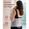 imageMomcozy Ergowrap Abdominal Binder Postpartum Post Surgery Belly Binder with 3D Lifting amp Back Support 9 Tummy Tuck Compression GarmentStandard  Gray