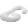imageMomcozy JShaped Pregnancy Pillow for Sleeping with Cooling Cover Side Sleeper Support for Belly Hip amp Leg Deep GreyGrey
