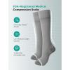 imageMomcozy Medical Grade Compression Socks 2030 mmHg FDA Registered Graduated Support Socks for Circulation amp Recovery 2 PairsBlackGray