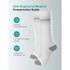 imageMomcozy Medical Grade Compression Socks 2030 mmHg FDA Registered Graduated Support Socks for Circulation amp Recovery 2 PairsBlackWhite