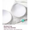 imageMomcozy Seamless US Cotton Wireless Bras for Women Comfortable Full Coverage Bra with Fixed Pads for Everyday Wear Light Gray