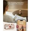 imageMomcozy Smart Baby Monitor ContactFree Vitals Monitoring 2K HD Night Vision AIPowered Safety Detection SoundMotionCry Notifications Sleep Report 245GHz WiFi Connection 2Way Audio BM08
