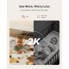 imageMomcozy Smart Baby Monitor ContactFree Vitals Monitoring 2K HD Night Vision AIPowered Safety Detection SoundMotionCry Notifications Sleep Report 245GHz WiFi Connection 2Way Audio BM08