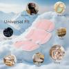 imageMomcozy Stroller Cooling Pad  Detachable 2Piece Cooling Cushion  Universal Soft Cooler Pad Breathable amp Adjustable Car Seat Liner  Fits Strollers Car Seat Swing High Chair BassinetPink