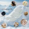imageMomcozy Stroller Cooling Pad  Detachable 2Piece Cooling Cushion  Universal Soft Cooler Pad Breathable amp Adjustable Car Seat Liner  Fits Strollers Car Seat Swing High Chair BassinetLight Gray