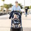 imageMomcozy Stroller Cooling Pad  Detachable 2Piece Cooling Cushion  Universal Soft Cooler Pad Breathable amp Adjustable Car Seat Liner  Fits Strollers Car Seat Swing High Chair BassinetBlue Gray