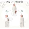 imageMomcozy Swaddles for Newborns Quiet Fastener Swaddle Suitable for Infant 03 Months NewParentFriendly Sleep Sack Reduce Startle Reflex Newborn Boys Girls Registry Essentials 2Pack SerenityWonder