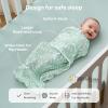 imageMomcozy Swaddles for Newborns Quiet Fastener Swaddle Suitable for Infant 03 Months NewParentFriendly Sleep Sack Reduce Startle Reflex Newborn Boys Girls Registry Essentials 2Pack SerenityBravery