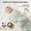 imageMomcozy Swaddles for Newborns Quiet Fastener Swaddle Suitable for Infant 03 Months NewParentFriendly Sleep Sack Reduce Startle Reflex Newborn Boys Girls Registry Essentials 2Pack SerenitySerenity