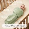 imageMomcozy Swaddles for Newborns Quiet Fastener Swaddle Suitable for Infant 03 Months NewParentFriendly Sleep Sack Reduce Startle Reflex Newborn Boys Girls Registry Essentials 2Pack SerenityMeadow