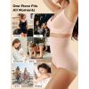 imageMomcozy Tummy Control Shapewear Panties HighWaist Body Shaper Seamless Shaping Underwear for Postpartum amp Daily DressNude