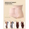 imageMomcozy Tummy Control Shapewear Panties HighWaist Body Shaper Seamless Shaping Underwear for Postpartum amp Daily DressNude