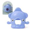 imageMomcozy 2 Pack Baby Teething Toys Food Grade Silicone Baby Teethers for 012 Months Baby Teether Mitten Wrist Teether Set Easy Grip Teething Relief with Multiple Chew Points RedampGrass GreenBlue