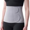 imageMomcozy Ergowrap Abdominal Binder Postpartum Post Surgery Belly Binder with 3D Lifting amp Back Support 9 Tummy Tuck Compression Garment9  Gray
