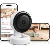 imageMomcozy Smart Baby Monitor ContactFree Vitals Monitoring 2K HD Night Vision AIPowered Safety Detection SoundMotionCry Notifications Sleep Report 245GHz WiFi Connection 2Way Audio BM08