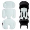 imageMomcozy Stroller Cooling Pad  Detachable 2Piece Cooling Cushion  Universal Soft Cooler Pad Breathable amp Adjustable Car Seat Liner  Fits Strollers Car Seat Swing High Chair BassinetBlue