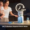 image:imageMomcozy Instant Water Warmer for Making Formula amp Official Descaling Tablets Dual Lights for Night Feedings Descaler for Limescale Removal
