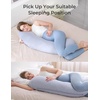 image:imageMomcozy J Shaped Pregnancy Pillow and Portable Pregnancy Pillow