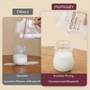 image:imageMomcozy Larger Breast Therapy Packs Hot and Cold Breast Pads with 2 Soft Covers amp Momcozy Easy Pour Breastmilk Storage Bag 8Oz