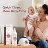 image:imageMomcozy Portable Breast Pump Cleaning Spray and Breast Pump Wipes 30 pcs