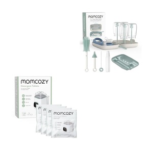 image:imageMomcozy KleanPal Pro 120 Tablets amp 7in1 Silicone Bottle Brush Cleaning Kit