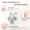 image:imageMomcozy 999 Silver Nursing Cups HoleFree Nipple Shields for Breastfeeding Metal Silver Covers for Newborns XXLXXLargeHole