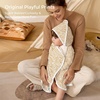 image:imageMomcozy Baby Towel with Hooded  Ultra Soft amp Absorbent Large Bath Towel Set for Comfort amp Gentle on Babys Skin  Shower Gift amp Bath Essential amp Baby Registry Search for NewbornInfantToddlerKidsLittle Safari