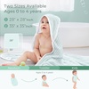 image:imageMomcozy Baby Towel with Hooded  Ultra Soft amp Absorbent Large Bath Towel Set for Comfort amp Gentle on Babys Skin  Shower Gift amp Bath Essential amp Baby Registry Search for NewbornInfantToddlerKidsPearabloo