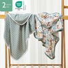 image:imageMomcozy Baby Towel with Hooded  Ultra Soft amp Absorbent Large Bath Towel Set for Comfort amp Gentle on Babys Skin  Shower Gift amp Bath Essential amp Baby Registry Search for NewbornInfantToddlerKidsPetite Blossom