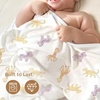 image:imageMomcozy Baby Towel with Hooded  Ultra Soft amp Absorbent Large Bath Towel Set for Comfort amp Gentle on Babys Skin  Shower Gift amp Bath Essential amp Baby Registry Search for NewbornInfantToddlerKidsLittle Safari
