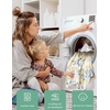 image:imageMomcozy Baby Towel with Hooded  Ultra Soft amp Absorbent Large Bath Towel Set for Comfort amp Gentle on Babys Skin  Shower Gift amp Bath Essential amp Baby Registry Search for NewbornInfantToddlerKidsLemon Leaves
