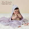 image:imageMomcozy Baby Towel with Hooded  Ultra Soft amp Absorbent Large Bath Towel Set for Comfort amp Gentle on Babys Skin  Shower Gift amp Bath Essential amp Baby Registry Search for NewbornInfantToddlerKidsInk Wash Leaves