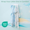 image:imageMomcozy Baby Towel with Hooded  Ultra Soft amp Absorbent Large Bath Towel Set for Comfort amp Gentle on Babys Skin  Shower Gift amp Bath Essential amp Baby Registry Search for NewbornInfantToddlerKidsMarine Whale Magic