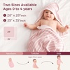image:imageMomcozy Baby Towel with Hooded  Ultra Soft amp Absorbent Large Bath Towel Set for Comfort amp Gentle on Babys Skin  Shower Gift amp Bath Essential amp Baby Registry Search for NewbornInfantToddlerKidsBloom Bliss
