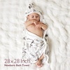 image:imageMomcozy Baby Towel with Hooded  Ultra Soft amp Absorbent Large Bath Towel Set for Comfort amp Gentle on Babys Skin  Shower Gift amp Bath Essential amp Baby Registry Search for NewbornInfantToddlerKidsInk Wash Leaves